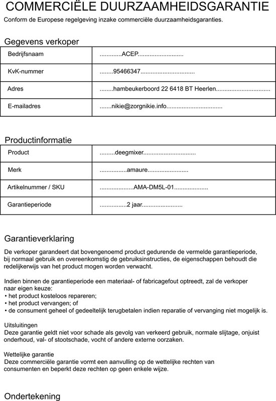 ACEP Deeg kneed machine - 7L - Deegmachine- Mixer met gisting functie - Keukenmachines - Keukenmixer- Keukenmachine - 25-28 graden - 200W van Merkloos — afbeelding 4