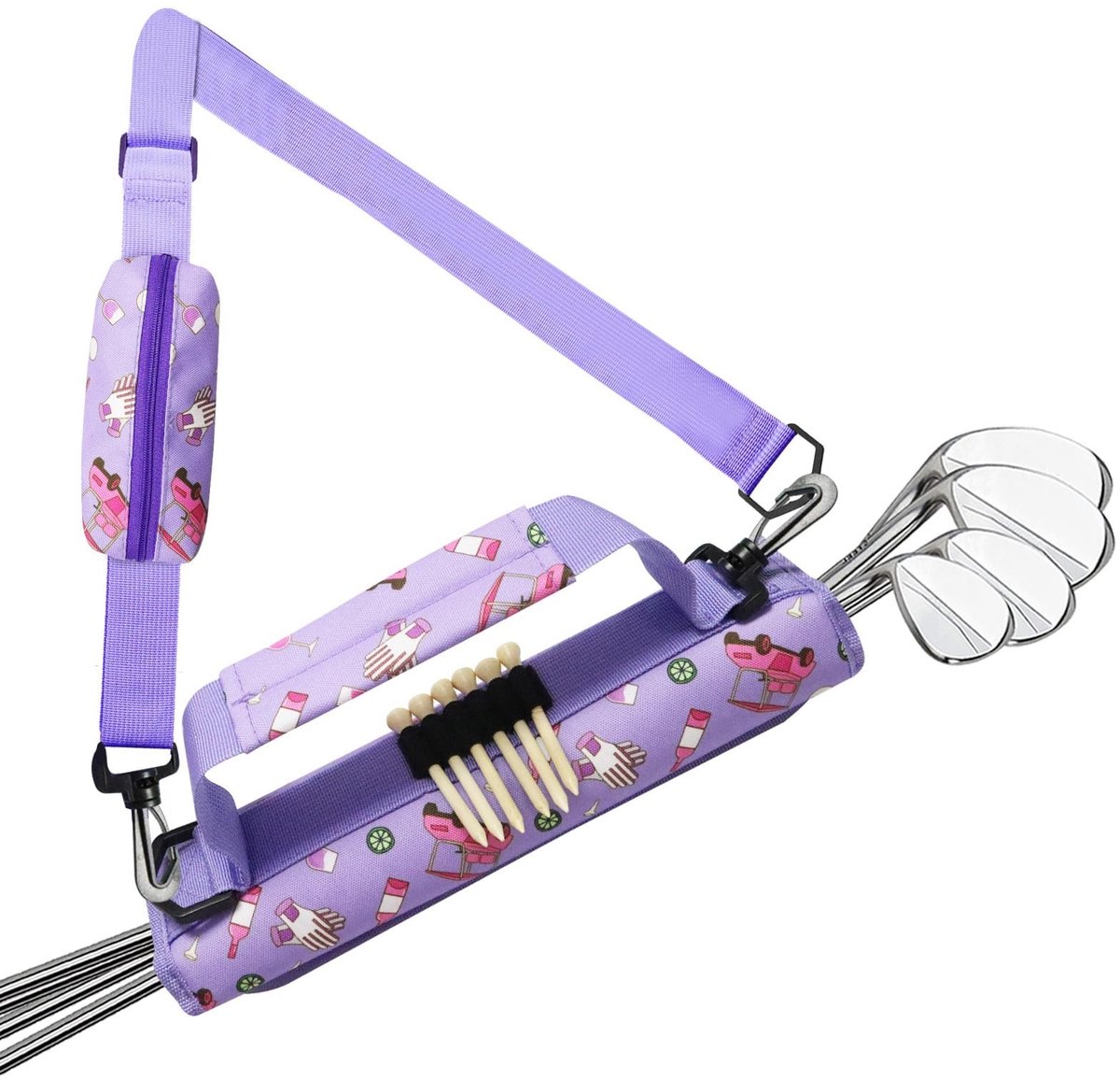 Solidchoice - Mini Golf Club Tas met Schouderbanden voor Training