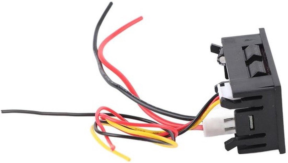 Digitale Voltmeter Ampèremeter Spanningsstroomtester 4-cijferig LED-display DC 0‑200V 10A