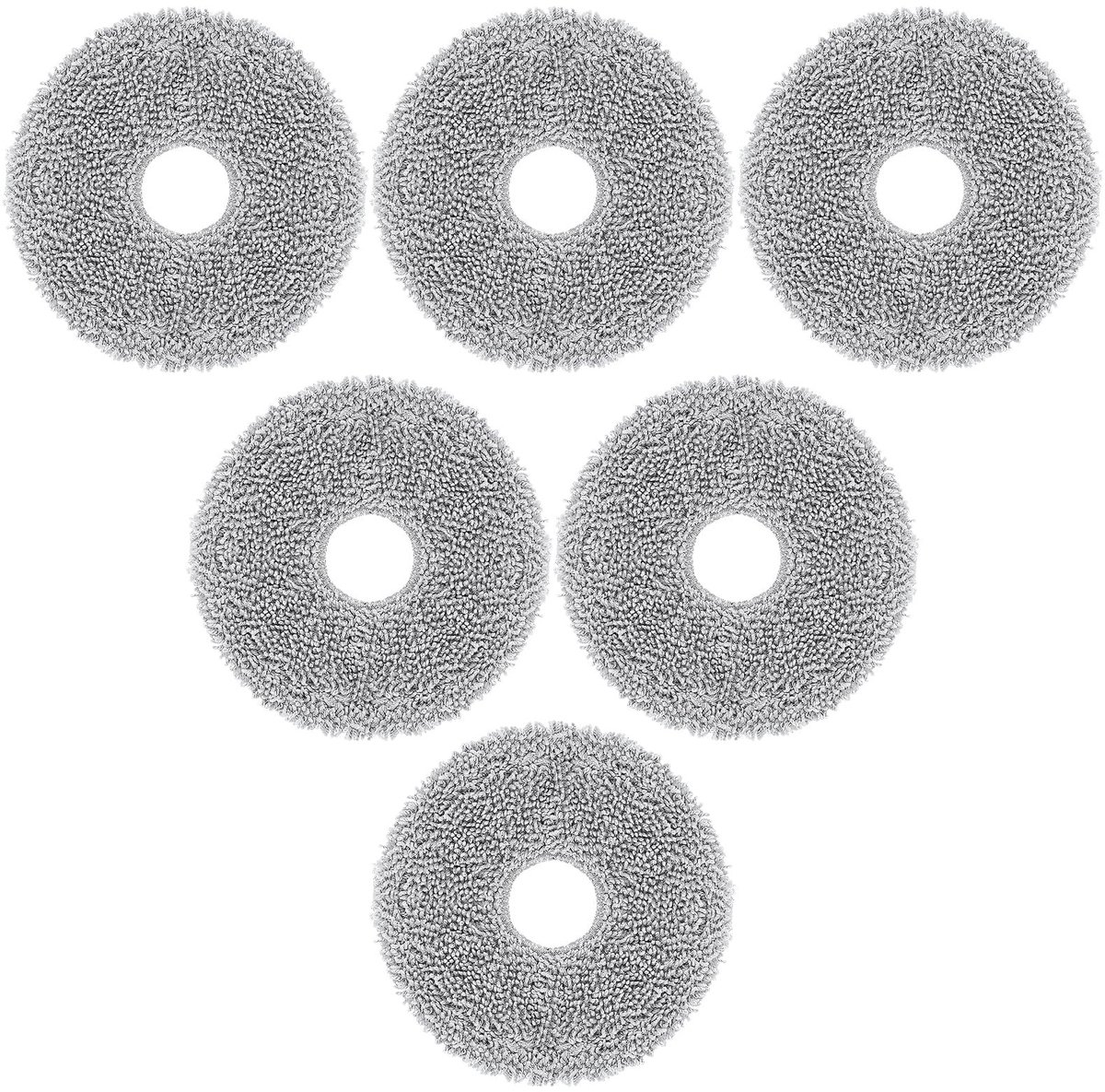 Solidchoice - Dweilpads voor Robotstofzuigers (6 stuks)