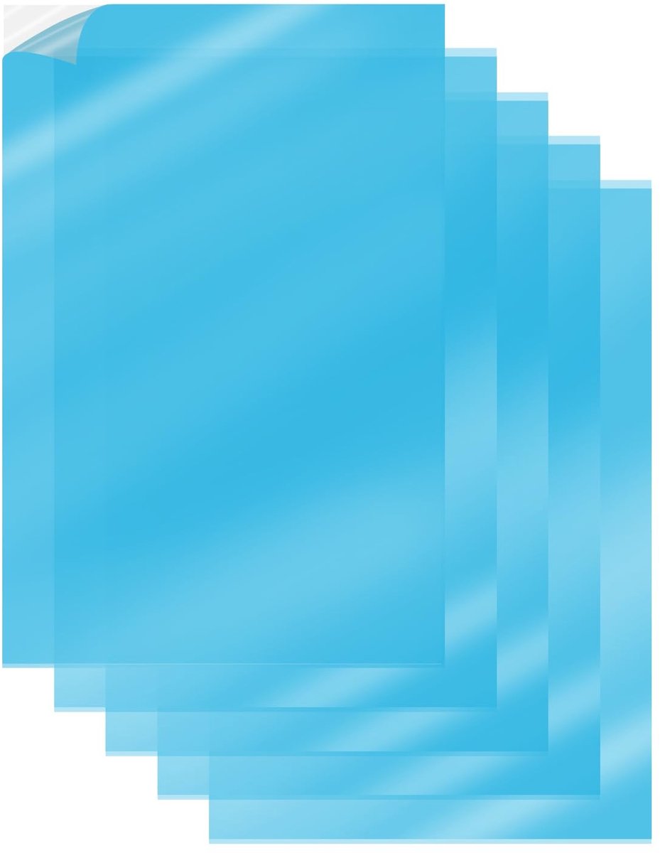 Solidchoice - NFEP Resin Separation Film voor 3D Printers, 380 x 260 x 0.12 mm, Pack van 5