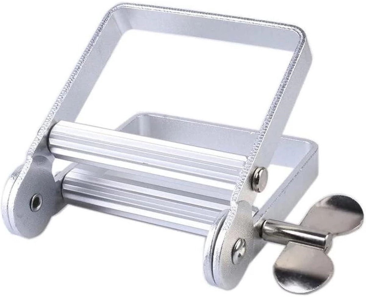 SSTRWGOOD Tubenpers - Tube Squeezer - 10x8.5x3cm - Aluminium Tubenuitperser voor Tandpasta, Verf en Cosmetica - Geschikt voor Diverse Tubematen - Duurzaam en Efficiënt