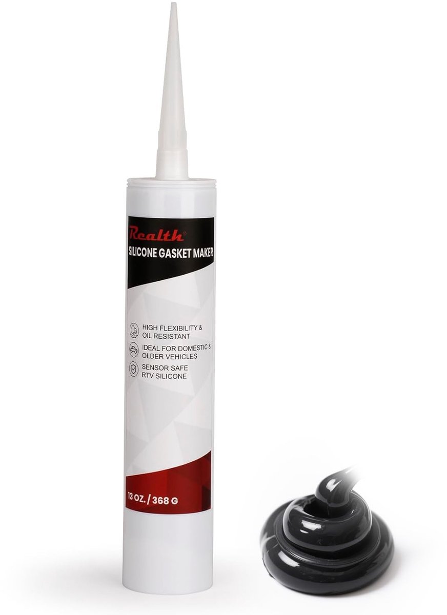 Solidchoice - Siliconen Kit voor Auto's 368 g Zwarte RTV Sealant