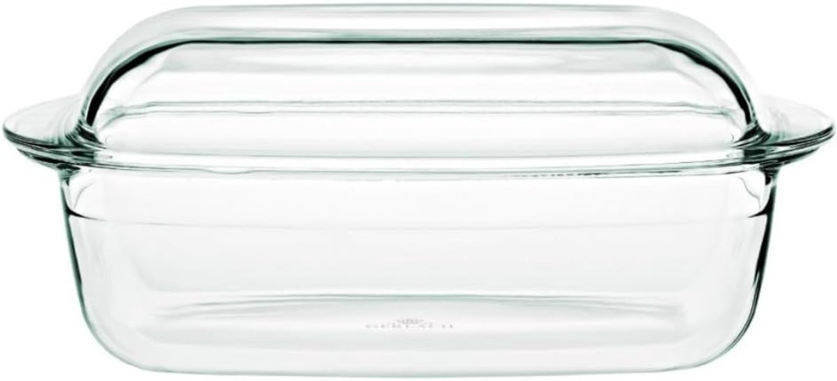 Lìon® Ovenschaal met Deksel - Vaatwasserbestendig - Ovenschaal met Deksel Glas - Transparant - 27cm x 18cm x 10cm