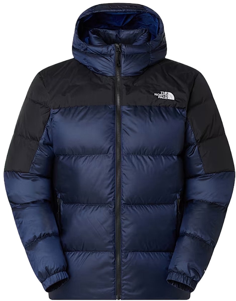 The North Face Diablo Down 2.0 Hoodie Heren Donsjas met Capuchon – Estate Blue/Black Heather (NF0A8992GKI1)