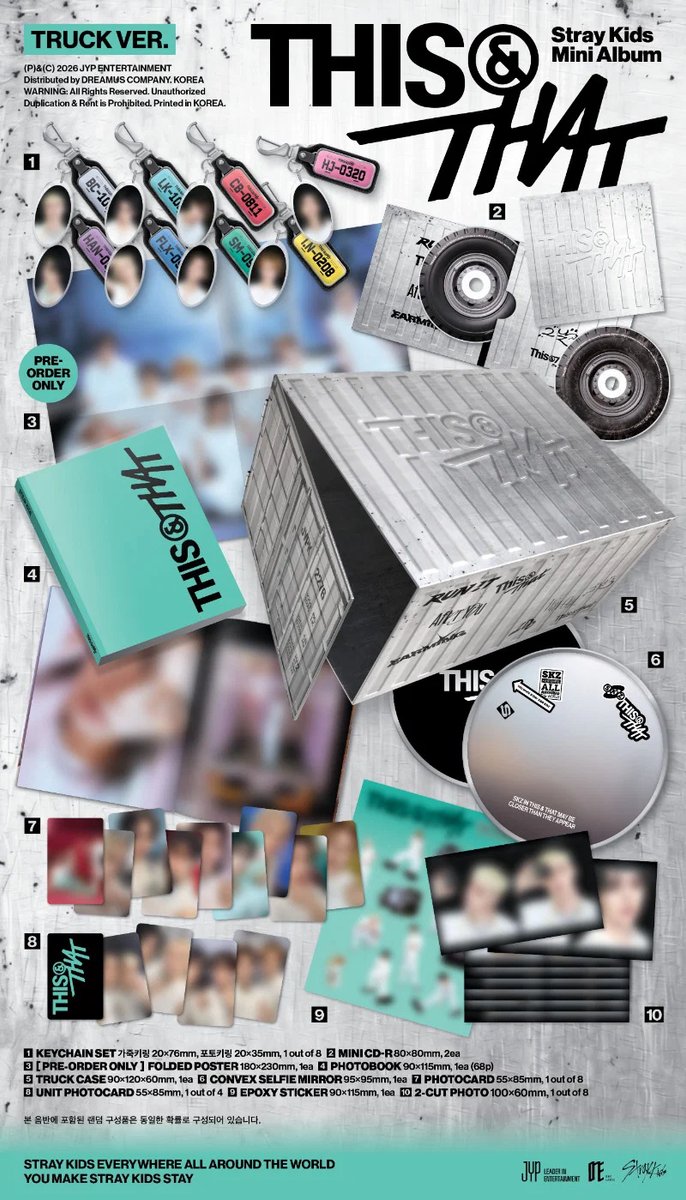 Stray Kids - This & That (Truck Limited edition)