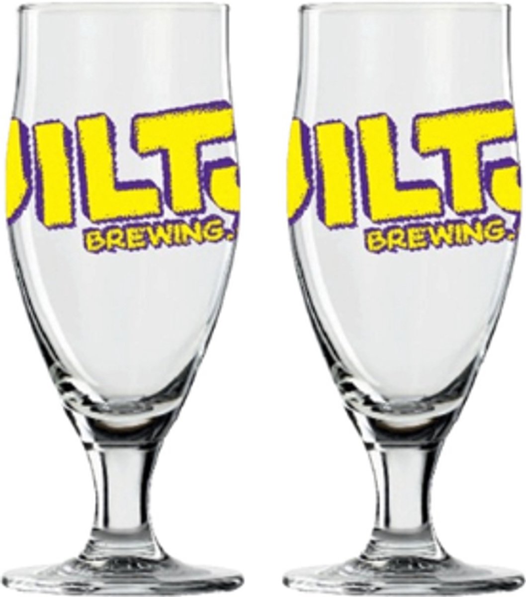 2 x Uiltje Brewing Co. Bierglas 25 cl
