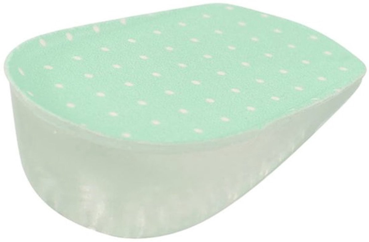 Inlegzolen Hoogteverhoging 3,5 cm - Siliconengel - Ademend - Antimicrobieel - Hielkussen - Universeel voor verschillende schoenen - Hielverhogers