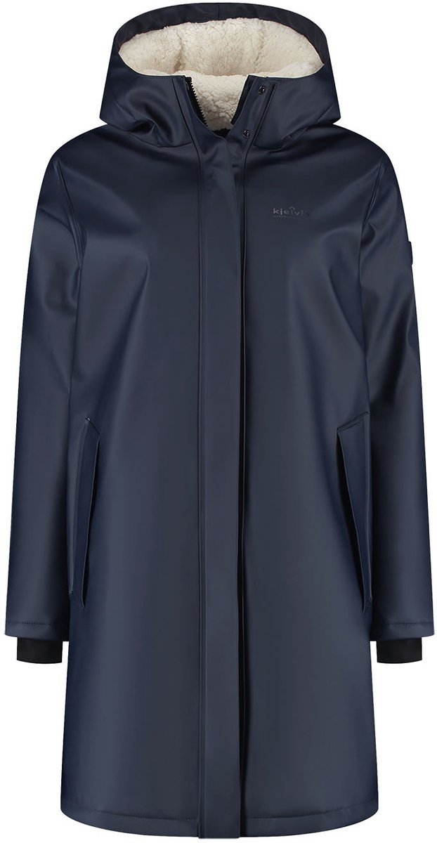 Kjelvik Rhode Dames Outdoorjas Donker Blauw