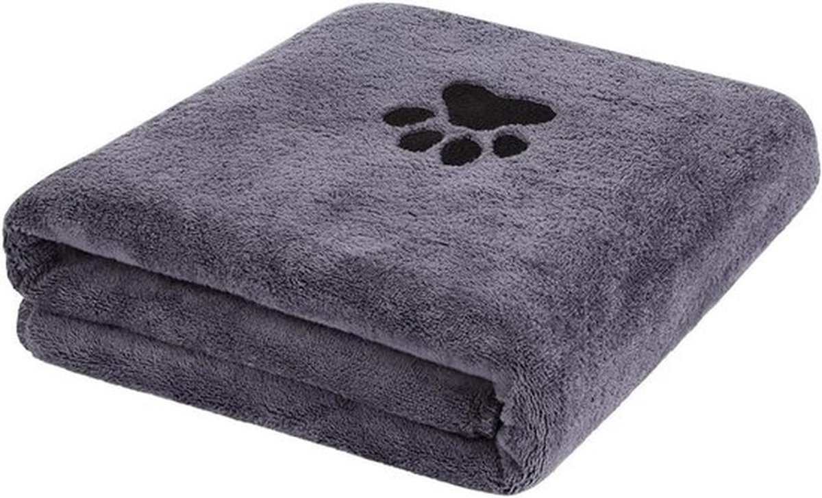 Handdoek voor huisdieren - Zacht, sneldrogend, super absorberend - Huisdierdeken voor honden en katten - 140 x 70 cm