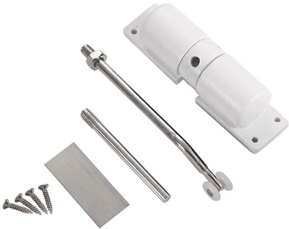 Deurdichter Automatisch - Hoogwaardige Aluminiumlegering - Slijtvast - Duurzaam - Vermindert Lawaai - Lange Levensduur - Deurdraer