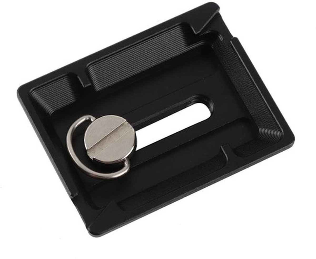 Statiefplaat Snelkoppeling - Aluminiumlegering - Antislip Rubber - Compatibel met Ronin RSC2/RS2/RS3 - Lichtgewicht - 21 g - Snelkoppelingsplaat