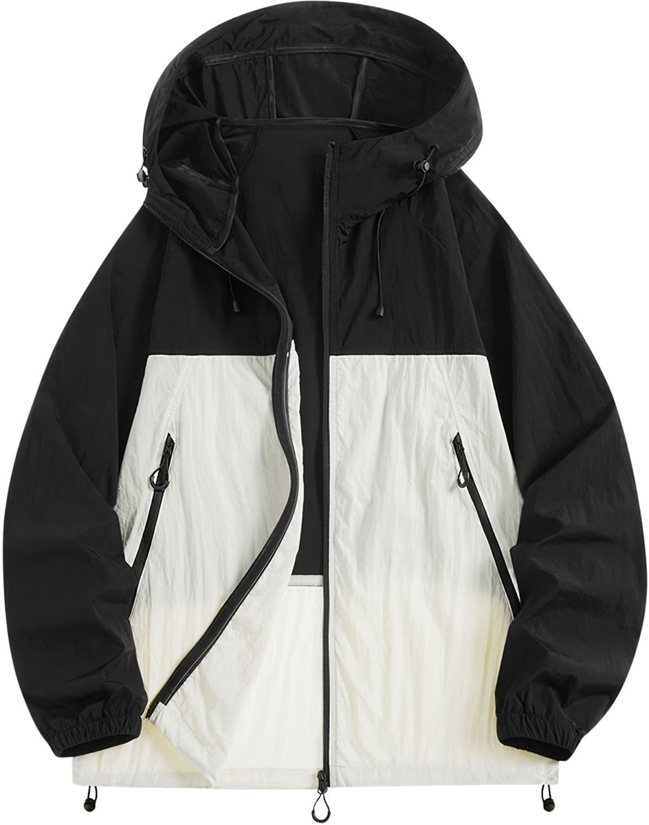 Currero Zomerjas Dames Tussenjas Zomerjack Volwassenen Windjack Windbreaker Outdoor Veelkleurig
