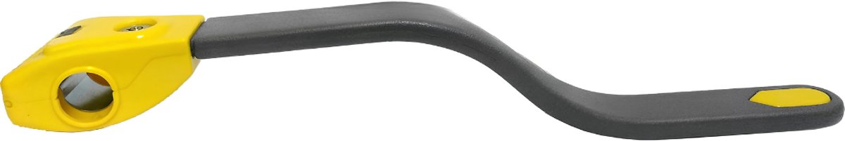 KIRA® Stuurslot Auto - Wielklem - Stuurslot - Geel - 60cm x 10cm x 9cm