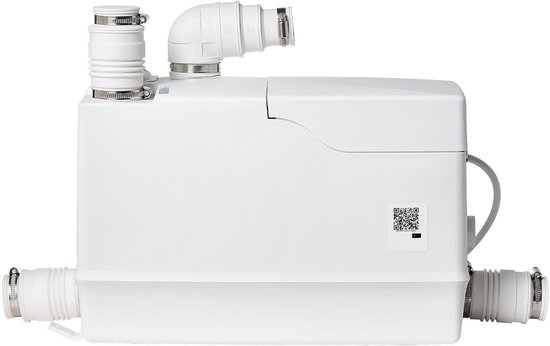 VEVOR Pompstation 800 W 12000 L/U Afvalwaterpompstation met Een Opvoerhoogte van 10 m, Afvalwaterpomp met 3 Inlaten voor Afvalwaterafvoer in Kelder, Keuken, Gootsteen, Douche, Bad en Wasruimte van Vevor — afbeelding 2