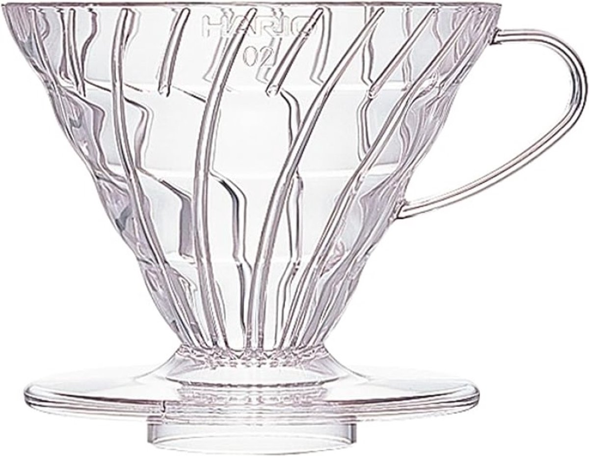 Koffiefilterhouder V60 plastic transparant