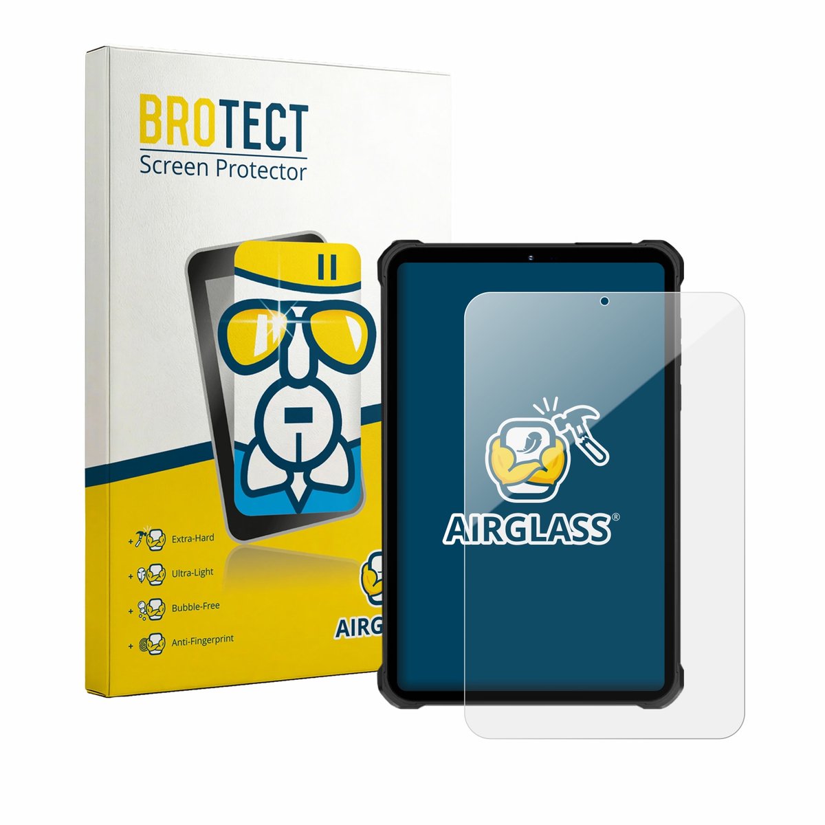 Screenprotector voor Oukitel RT11 Beschermglas transparant