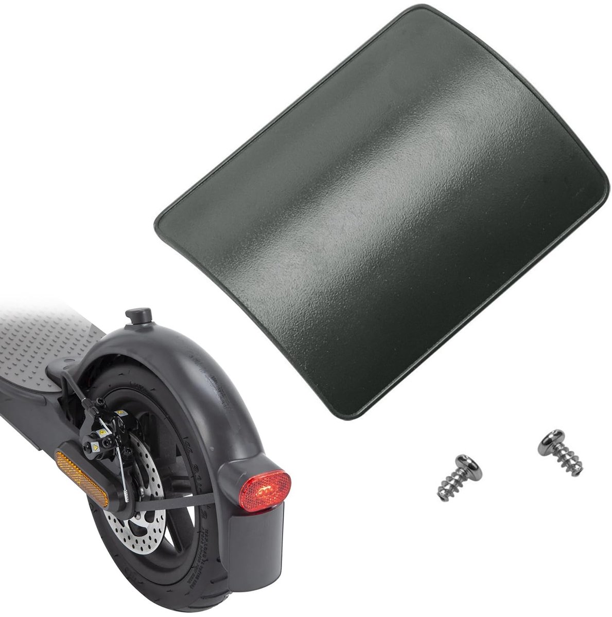 Solidchoice - Nummerplaat Houder voor Elektrische Scooter met Schroeven