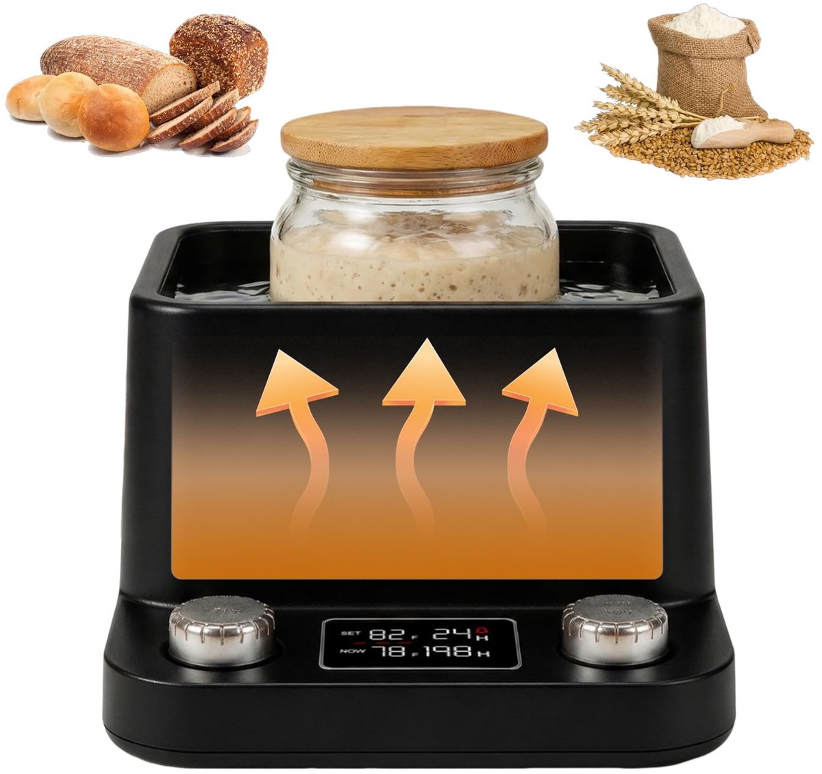 Solidchoice - Sourdough Starter Warmer met Waterbad