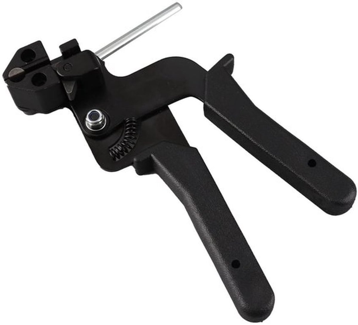 ZEYNOMAX- Tang voor Kabelbinders - Roestvrij Staal - Verstelbare Spanning - Gereedschap - 210 x 90 x 20 mm - Gewicht 700 g - Kabelbinderpistool