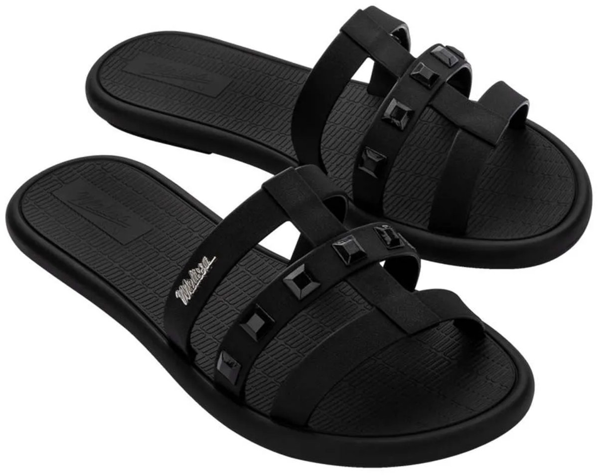 Melissa Sun Atlantis Slippers Zwart EU 39 Vrouw