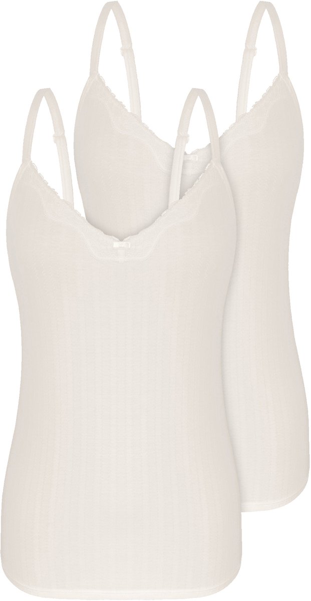 2-pack Top / Hemdje Bamboo Jacquard
