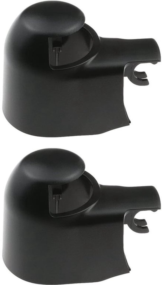 Achterruitenwisser Armkappen - 2 Stuks - Kunststof - Compatibel met T5/T6/Golf - Hoogwaardig Materiaal - Afmetingen 8,8 x 46 mm - Wisserkap