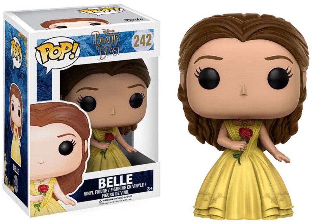 Solidchoice - Disney Belle Figurine met Roos