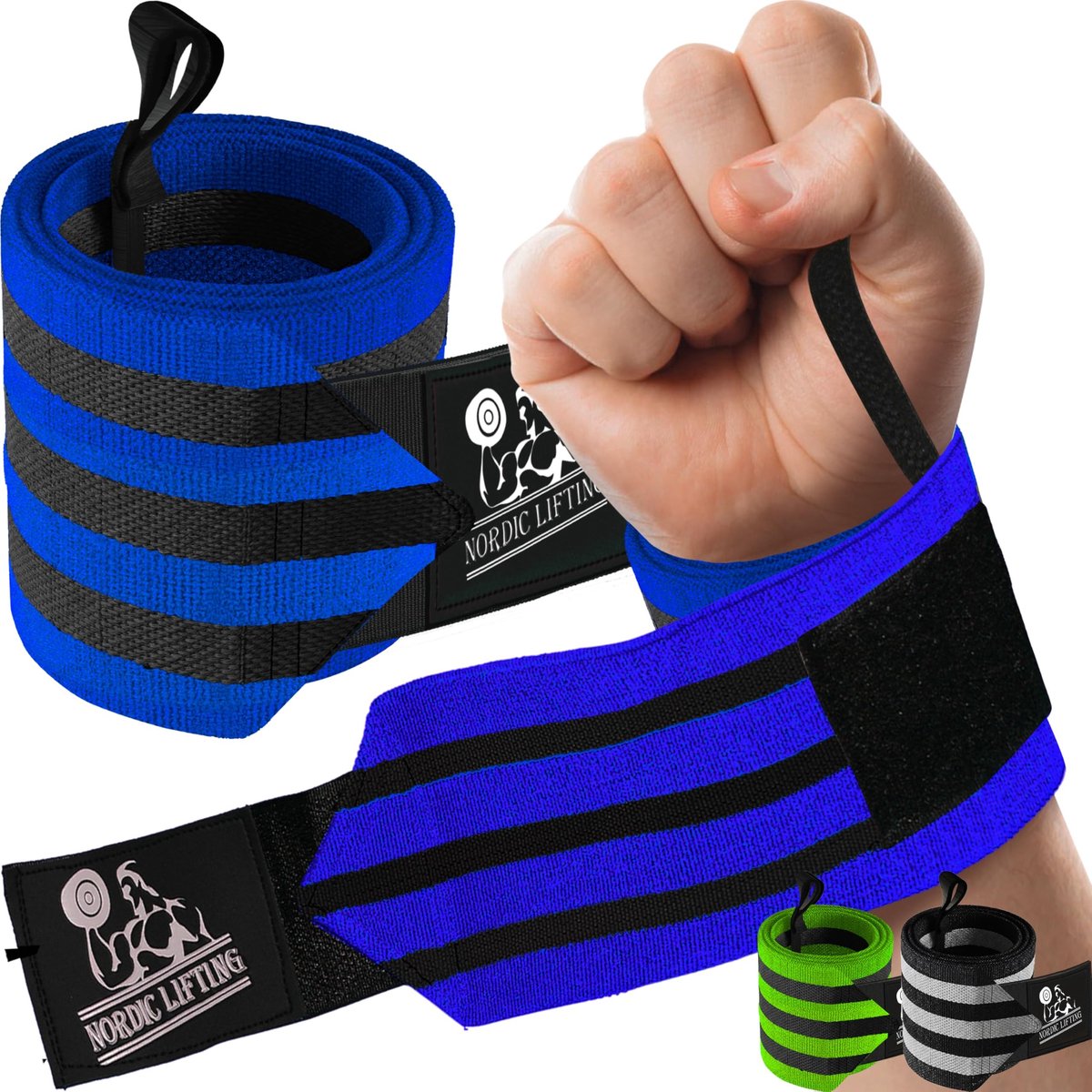 Solidchoice - Super Heavy Duty Polsbandages voor Gewichtheffen