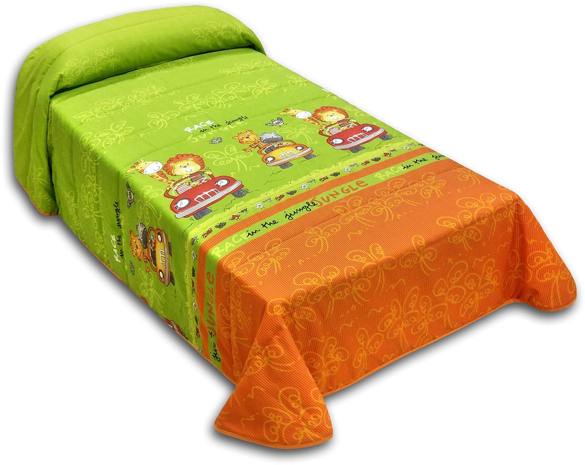 Solidchoice - Katoenen Bedsprei Type 17 met Dierenprint