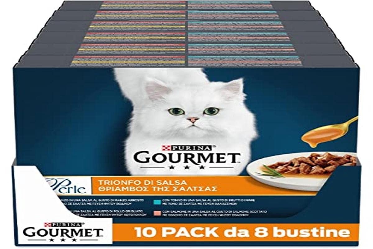Solidchoice - Natvoeding voor Katten in Saus, 80 x 85 g
