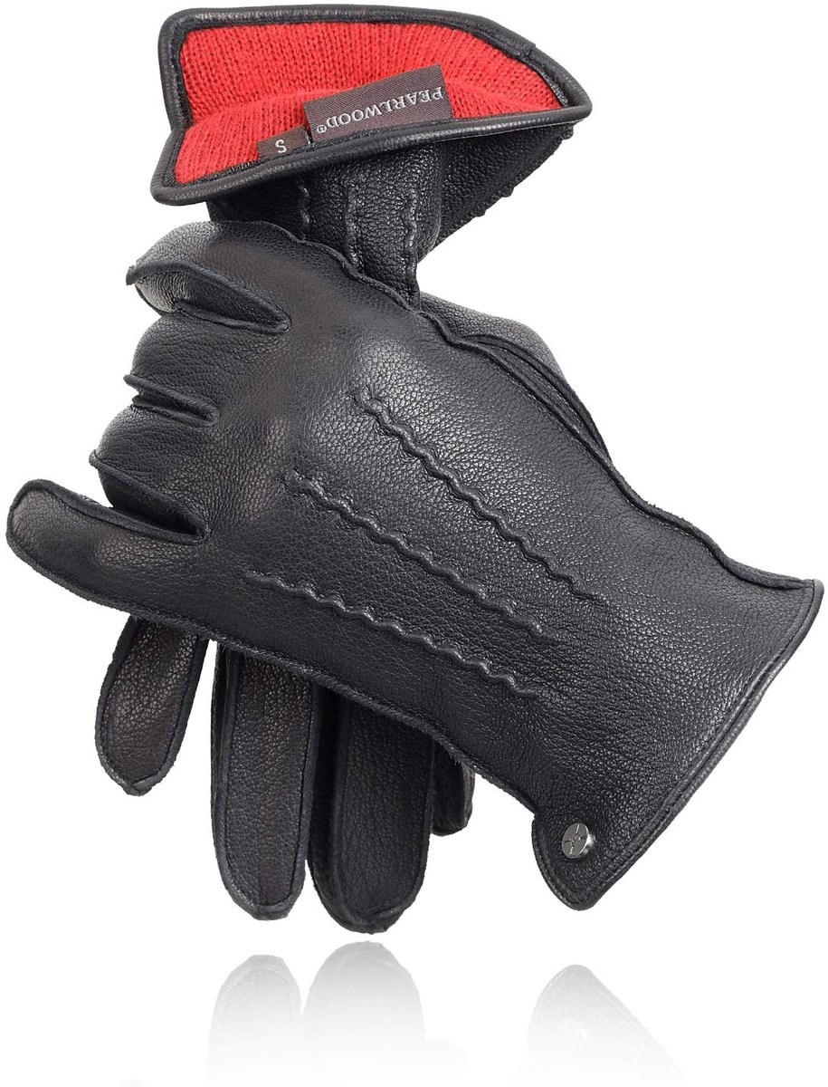 Solidchoice - Leren Winterhandschoenen van Geitenleer