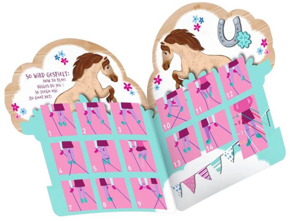 Floz Design paarden springelastiek – 4 meter – elastiek springen – paardenspeelgoed – vanaf 6 jaar