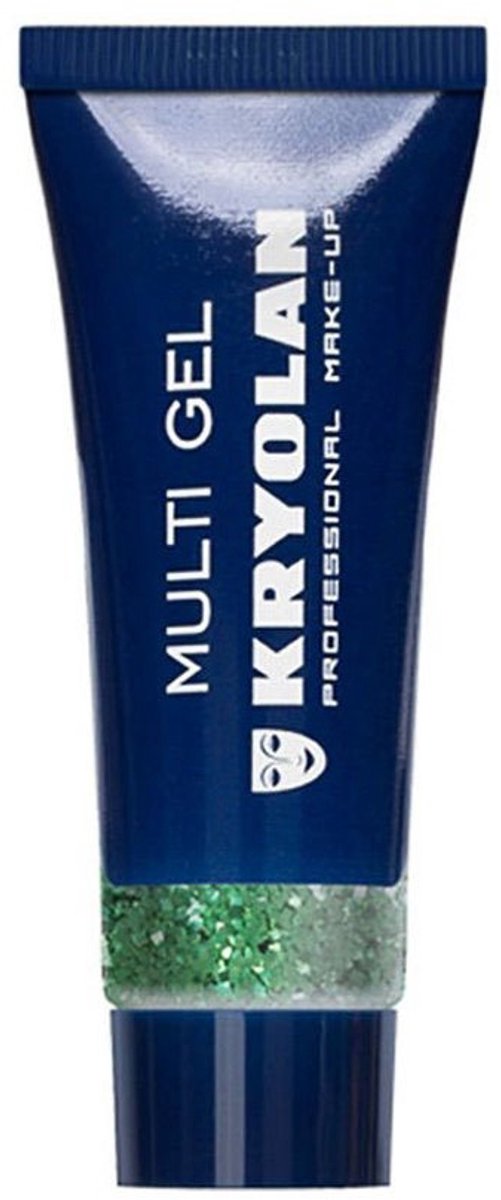Kryolan Glittergel Groen Grof