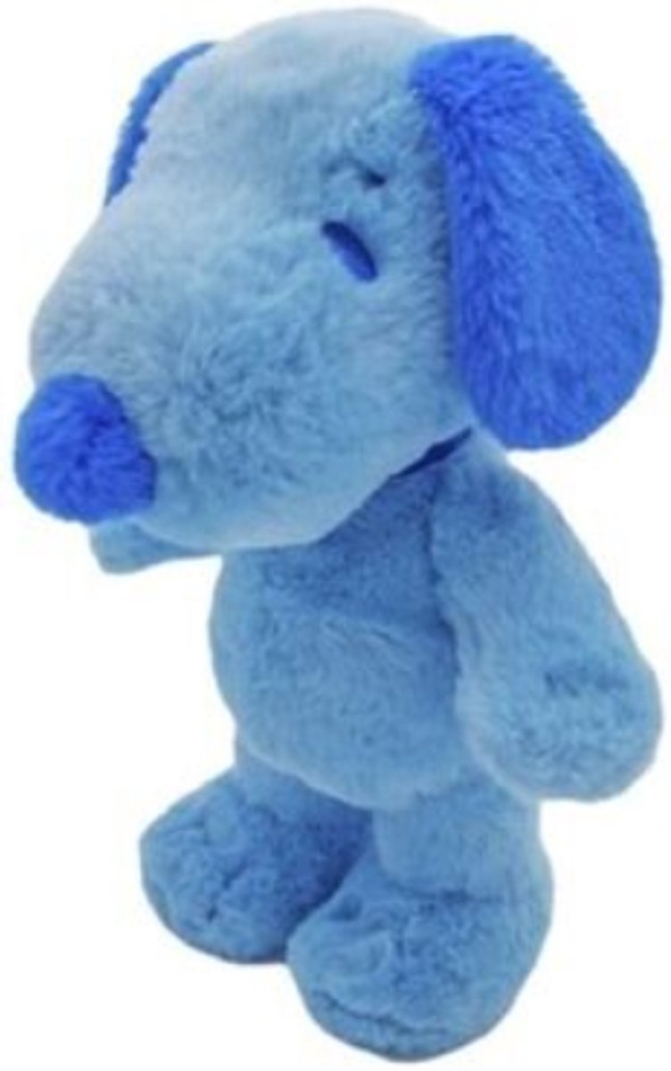 Snoopy Pastelkleur Blauw Pluche Knuffel 22 cm - Speelgoed Knuffels voor Kinderen Jongens Meisjes - Snoopy Peanuts Hond - Charlie Brown Woodstock