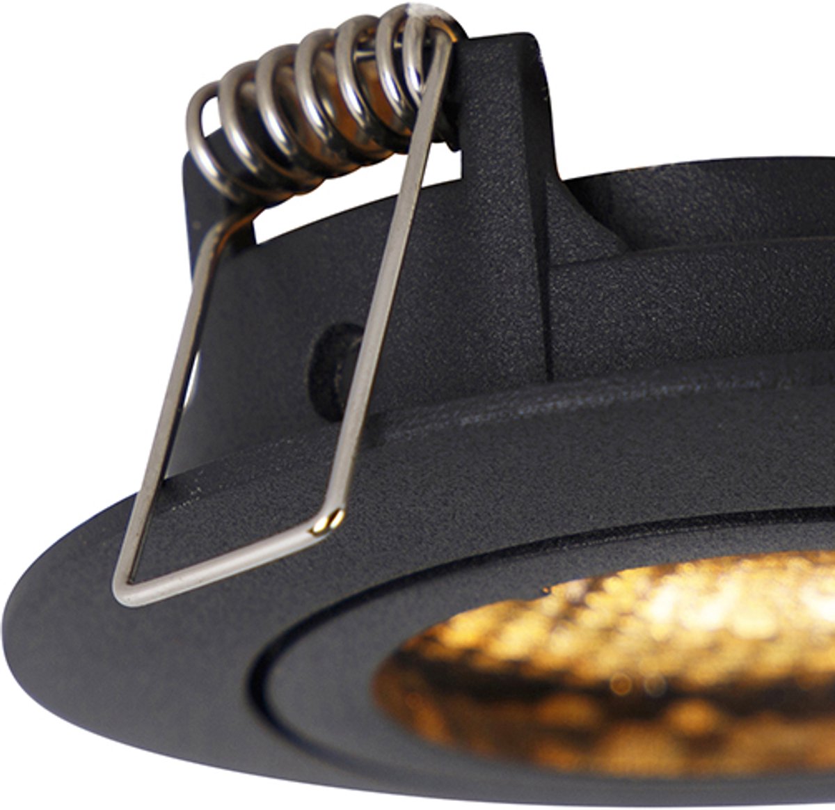 Qazqa inbouwspot, inbouwlamp - 102817 - , max. 50W, geschikt voor led, 8.2cm, ideaal als hal, keuken en slaapkamer lamp, in set van 6.