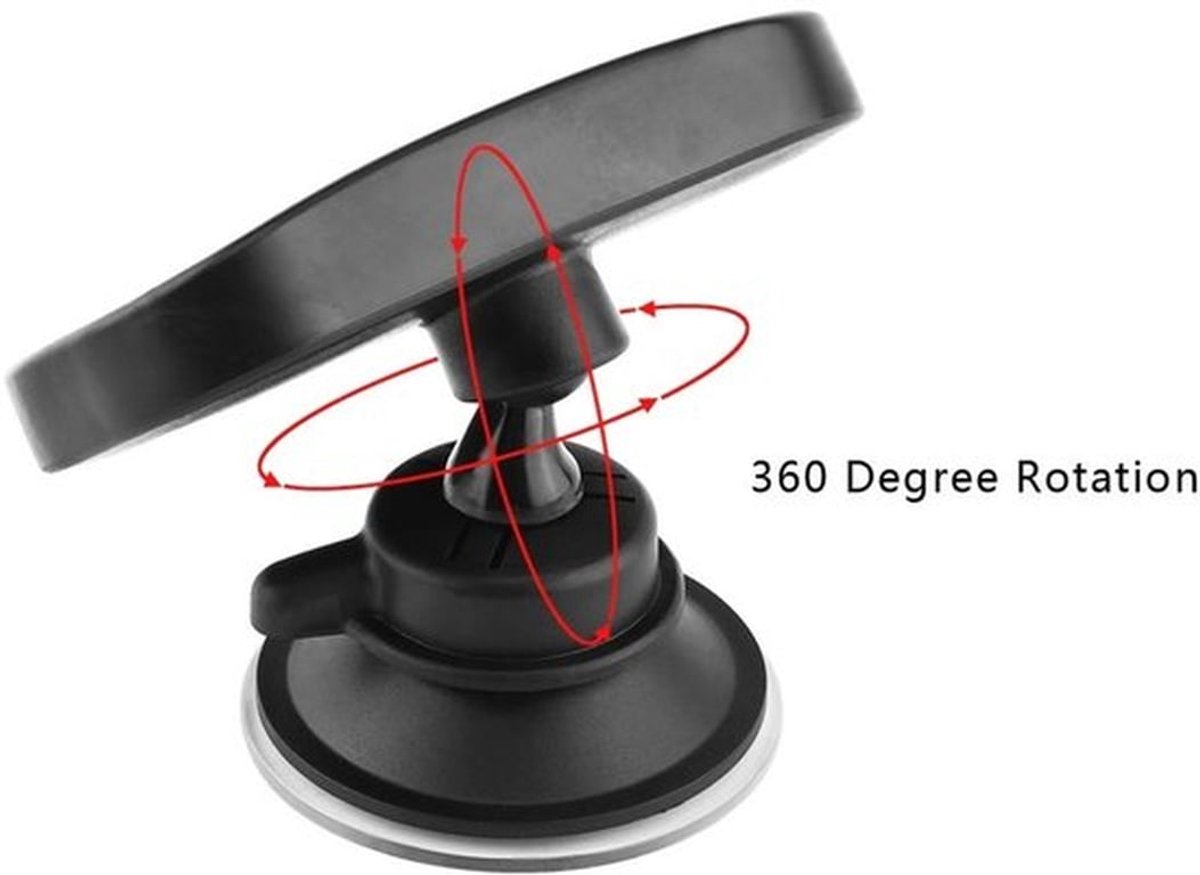 Veiligheidsspiegel 360 Graden Rotatie - Verstelbare Achteruitkijkspiegel - Autobabyspiegel - Zuignap/Clip - Uitgebreid Zicht - Geschikt voor Autostoel - Babyspiegel