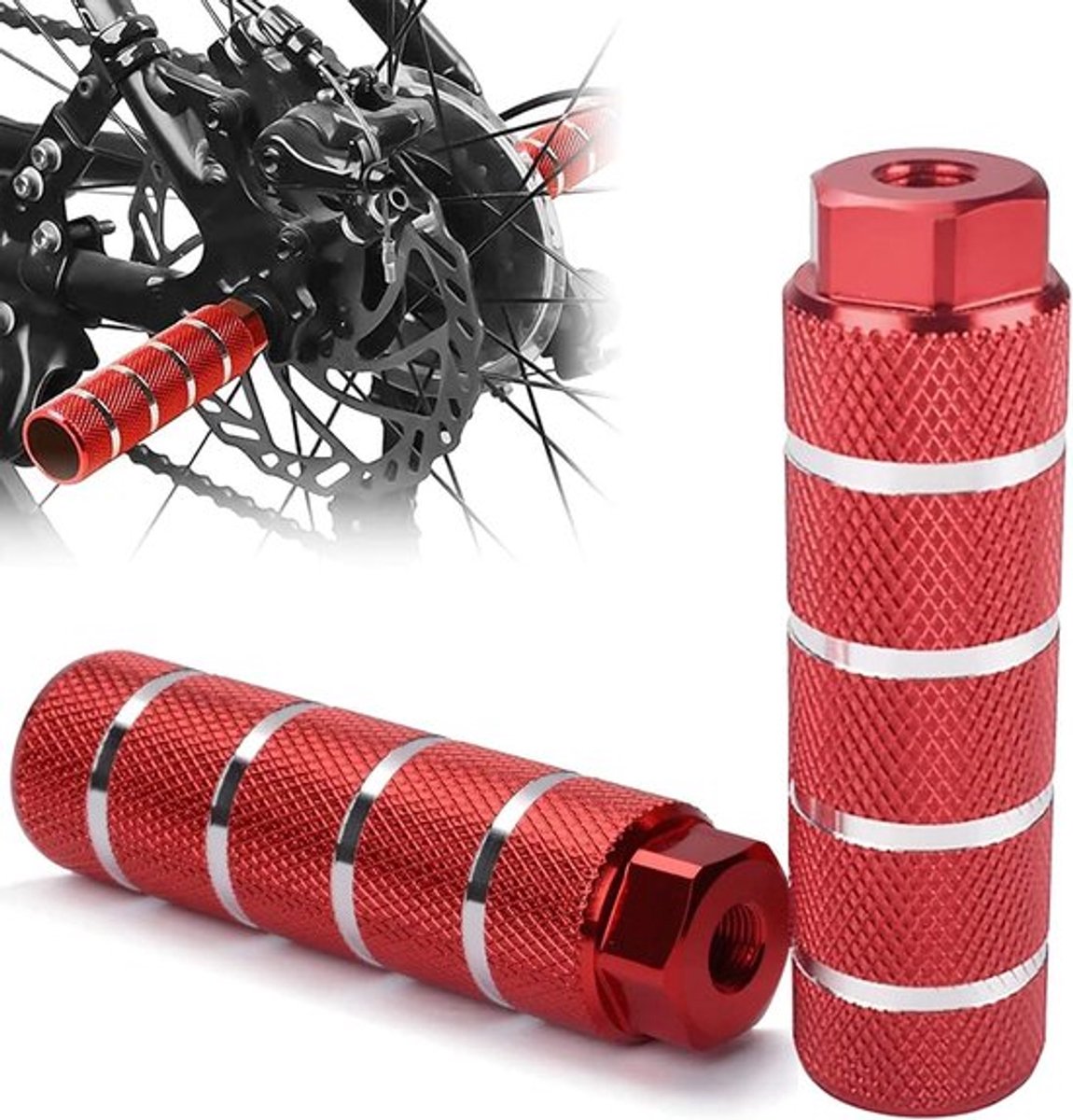 Aluminiumlegering fiets-voetpennen - 2 stuks - Stuntpennen voor BMX en Mountainbike