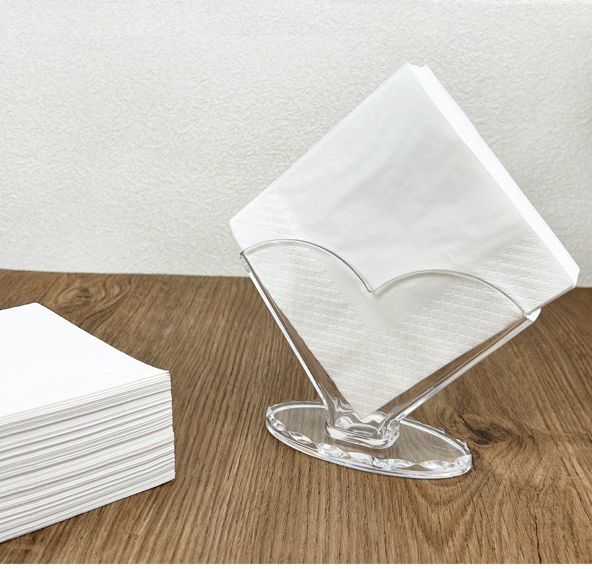 ATXANC Servetten 33 x 33 cm – Wit – 2-laags – 100 Vellen per Pak – 2 Pakken – Zacht en Sterk – Goede Absorptie – Voor Restaurants, Hotels en Dagelijks Gebruik