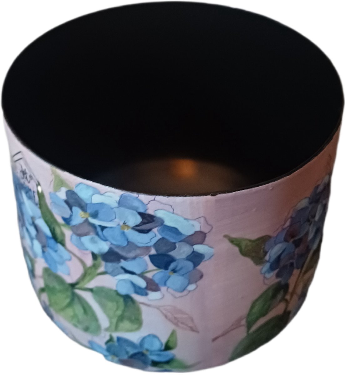 Floran - Vaas Bol Naxos D10.7/11.6 H10.5 - Metaal & Epoxy - Exclusieve woonitems voor binnen - Unieke print - Designed by Jet