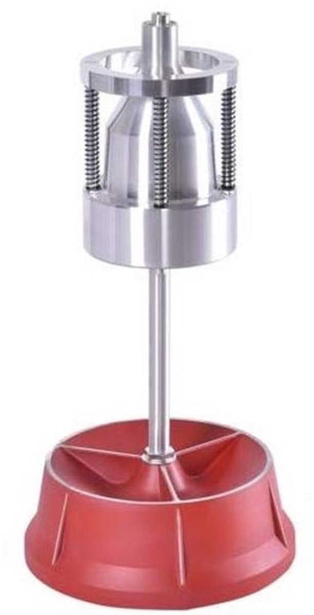 Bandenbalancer - Draagbare Hubs - Stalen/Plastic Constructie - Geschikt voor Auto's/Lichte Vrachtwagens - Bubble Level - Gewicht 3350g - Wielbalancer