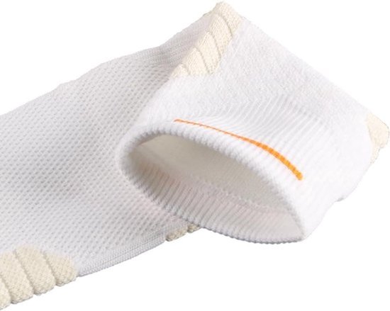 Hardloopsokken voor Mannen en Vrouwen - Compressiesokken - Ademend en Comfortabel - Wit - Sportsokken - Wandelsokken - Basketbalsokken - Geschikt voor Dames en Heren — afbeelding 5