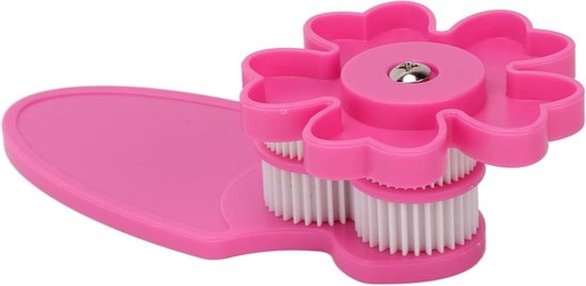 - Papierkrimptool - Handig - Draagbaar - Quillinggereedschappen - Rimpeleffect - Golfeffect - Geschikt voor Papier Quilling - Roze
