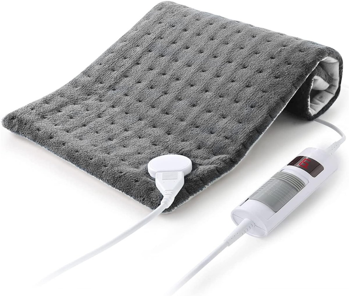 ZRNS® Elektrische Stoelverwarmer - Verwarmd Zitkussen - Warmtedeken Bureaustoel - Grijs