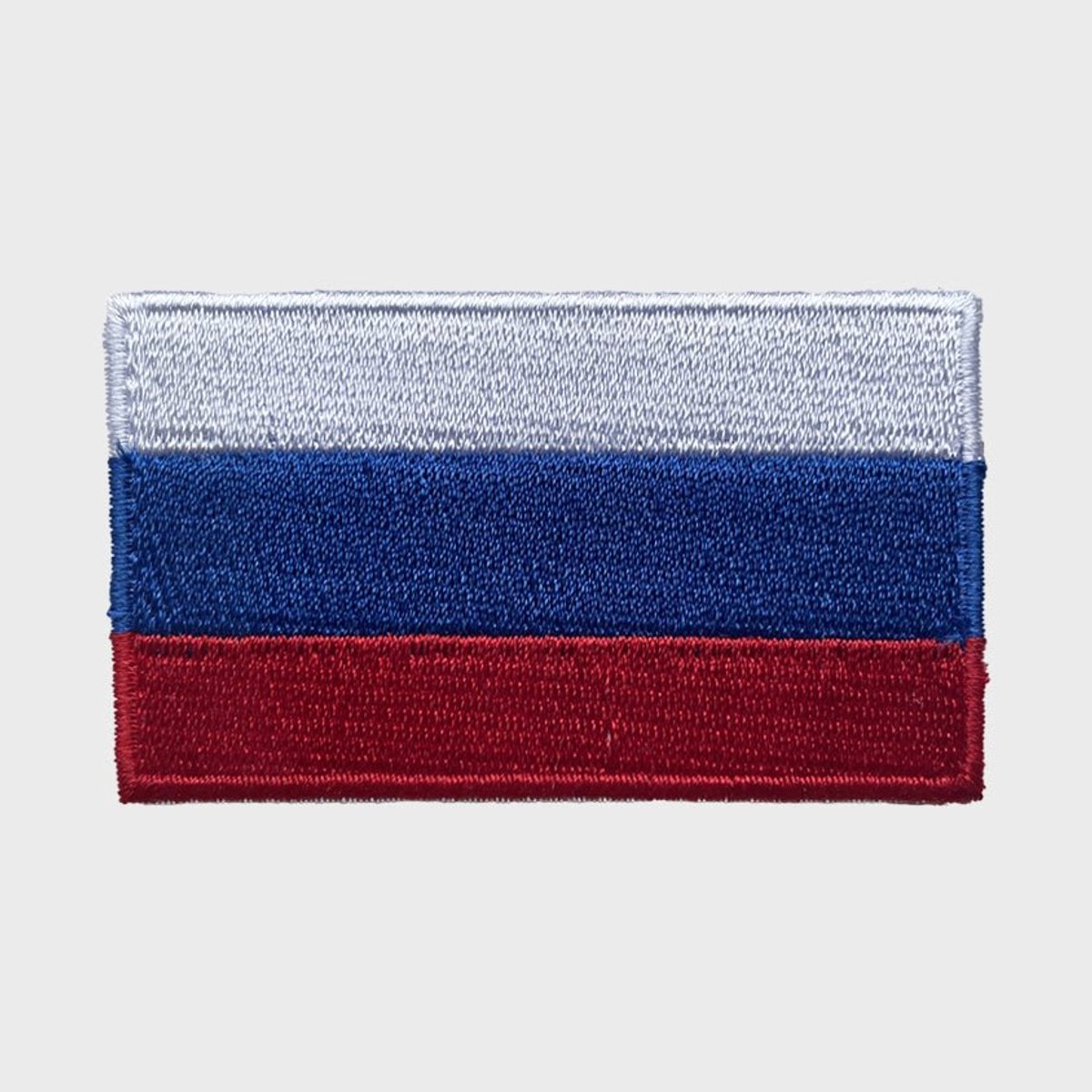 Patchy® – Russische vlag Strijk Embleem Patch 6.5 x 4 cm