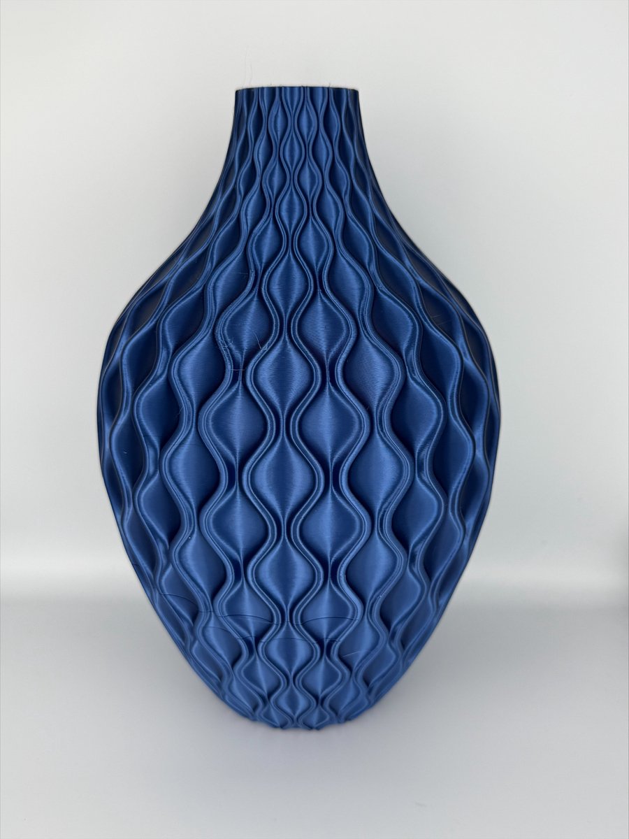 Vaas - Wave One - Donkerblauw