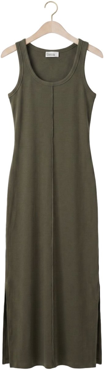 My Essential Wardrobe Mwmandy Rn Dress Dames - Jurk - Donkergroen - Maat M