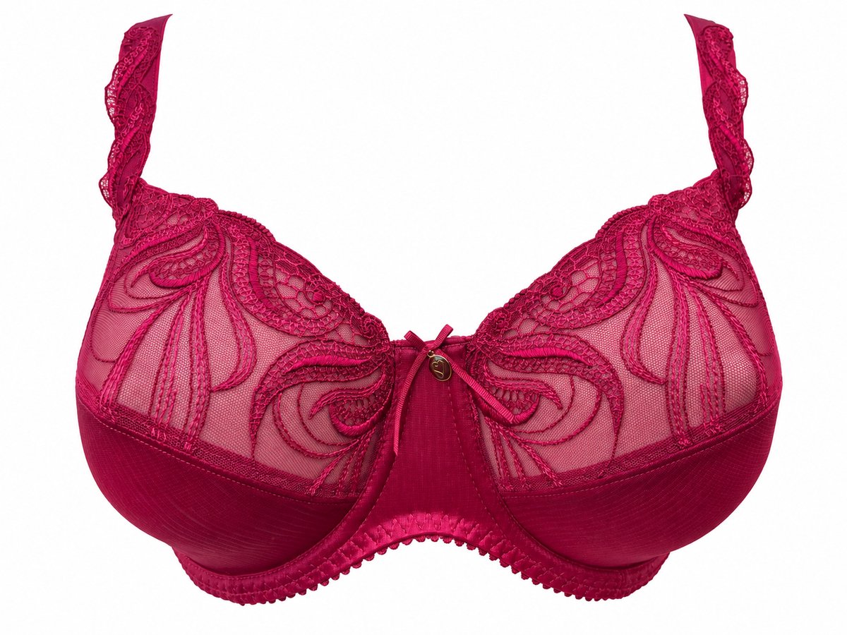 Ulla - Carmen - bh - rood - maat 100B