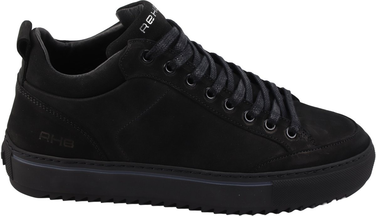 Rehab - Craig 2142 653202 - Veterschoenen Sportief Mannen - zwart nubuck/suede - 46