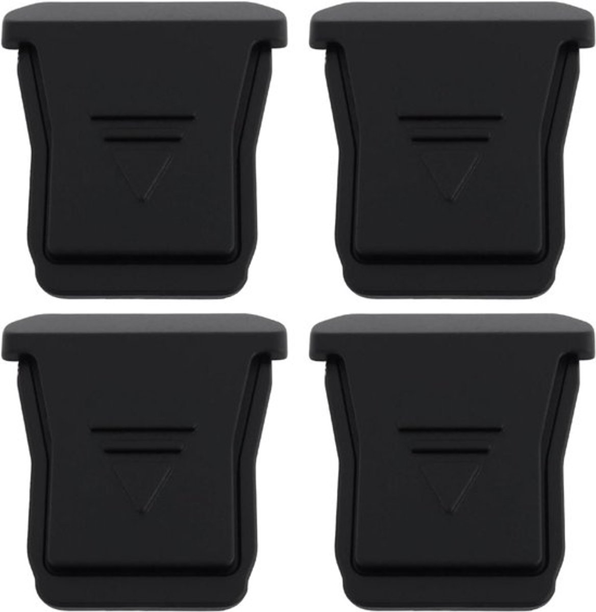 Camera schoenovertrekken - Bescherming schoenen - Universeel formaat - Weerbestendig - Canon camera's - Zwart - Set van 4 - Compatibel met Canon EOS R3 R5II R5C R6II R7 R8 R10 R50